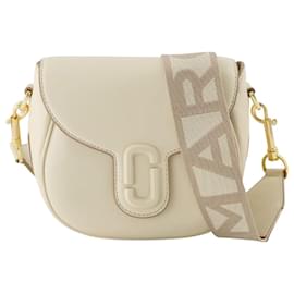 Marc Jacobs-The Small Saddle Bag - Marc Jacobs - Leather - White-White