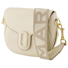 Marc Jacobs-The Small Saddle Bag - Marc Jacobs - Leather - White-White
