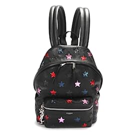 Yves Saint Laurent Sac à dos en cuir étoile Noir