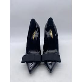 Saint Laurent-SAINT LAURENT  Heels T.eu 38.5 Patent leather-Black