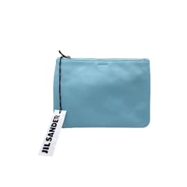 Jil Sander-JIL SANDER  Clutch bags T.  Leather-Blue