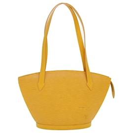 Louis Vuitton-LOUIS VUITTON Epi Saint Jacques Shopping Shoulder Bag Yellow M52269 auth 38076-Yellow