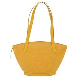 Louis Vuitton-LOUIS VUITTON Epi Saint Jacques Shopping Shoulder Bag Yellow M52269 auth 38076-Yellow