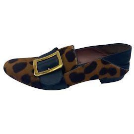 BALLY  Flats T.eu 38 Suede Brown