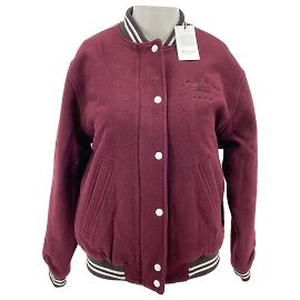 BONPOINT  Jackets T.fr 38 WOOL Dark red