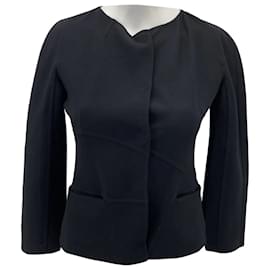 Dior-Vestes DIOR T.fr 36 Wool-Noir