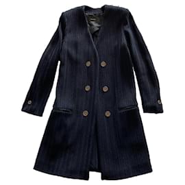 Isabel Marant-Coats, Outerwear-Navy blue