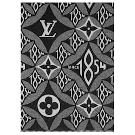 Louis Vuitton-LV since 1854 Blanket-Black