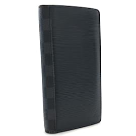 Louis Vuitton-Epi Damier Graphite Brazza Wallet M67903-Black