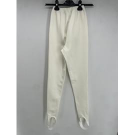 Autre Marque-WARDROBE NYC  Trousers T.International S Viscose-White