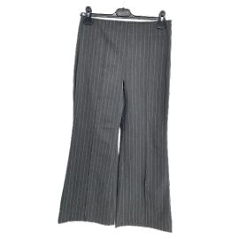 Ganni-Hose T.FR 36 Wolle Grau