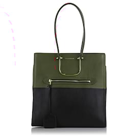 Alexander Mcqueen-Alexander McQueen Black The Tall Story Bicolor Tote-Other