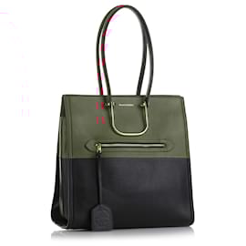 Alexander Mcqueen-Alexander McQueen Black The Tall Story Bicolor Tote-Other