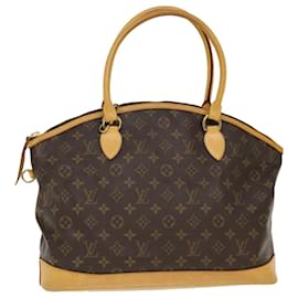 Louis Vuitton-LOUIS VUITTON Monogram Lockit Horizontal Hand Bag M40104 LV Auth 38046-Other
