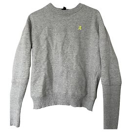 Moletom Louis Vuitton Uniforme Cinza Algodão Cinza