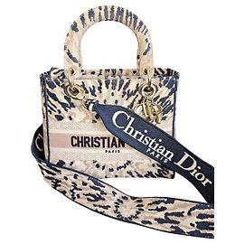 Sac Christian Dior Lady Dior Medium Imprimé Léopard Imprimé léopard
