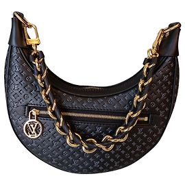 Louis Vuitton Bolsa Loop em couro Preto