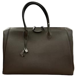Hermès-Paris Bombay Travel bag-Dark brown