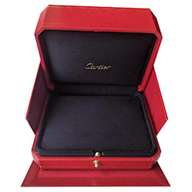 Cartier Caja expositora joya pequeña con bolsa de papel Roja