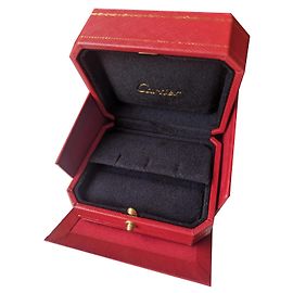 Cartier Kleine Schmuckschatulle mit Papiertüte Rot