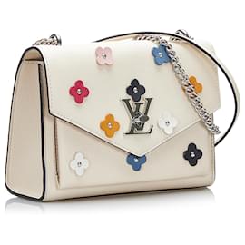 Louis Vuitton-Louis Vuitton White MyLockMe Fleurs BB-White