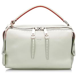 Fendi-Fendi Sac à main Selleria Lei blanc-Blanc