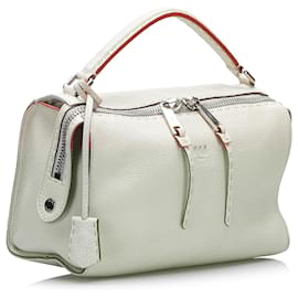 Fendi-Fendi Sac à main Selleria Lei blanc-Blanc