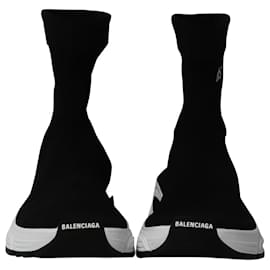 Balenciaga-Balenciaga Speed 3.0 Sneakers in Black Polyester-Black