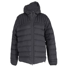 Piumino con cappuccio Canada Goose Brookvale Shell in nylon nero Nero