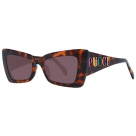 Emilio Pucci-Nuovi Occhiali da Sole Donna mod. EP0162 5152F 51-19-140 MM-Marrone