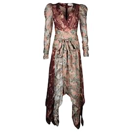 Zimmermann-Multicoloured Floral Silk Maxi Dress-Other