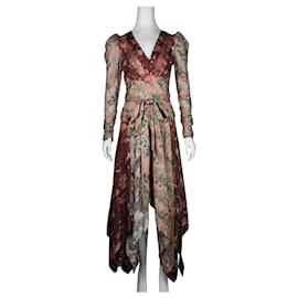 Zimmermann-Multicoloured Floral Silk Maxi Dress-Other