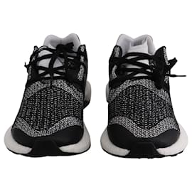 Autre Marque-Adidas Y-3 Pureboost CP9888 Baskets en Polyester Oreo Blanc Noir-Noir