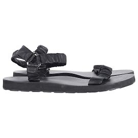 The Row Egon Sandalen aus schwarzem Leder Schwarz