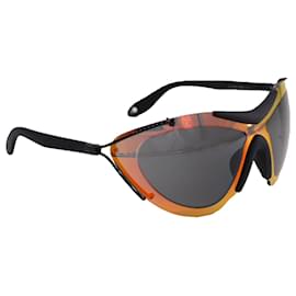 Givenchy-Givenchy GV 7013/S 99mm Shield Sport Sunglasses in Multicolor Metal-Multiple colors