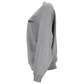 Ermenegildo Zegna-Fear of God x Ermenegildo Zegna Souvenir Crewneck Sweater in Grey Cotton-Grey