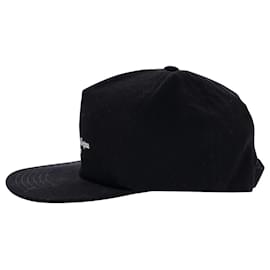 Ermenegildo Zegna-Fear of God x Ermenegildo Zegna Baseball Hat in Black Cotton-Black