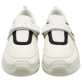Prada-Prada Cloudbust Sneakers aus weißem Leder-Weiß