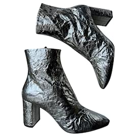 Saint Laurent-Ankle Boots-Golden