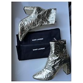 Saint Laurent-Ankle Boots-Golden