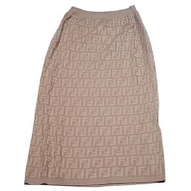 Fendi-Skirts-Beige
