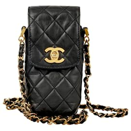 Chanel-Zeitlose Minitasche-Schwarz