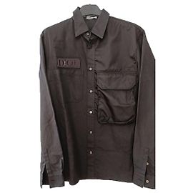 Camicia Christian Dior x Sacai nera in cotone M Nero