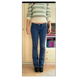 Dondup-Low-Waist-Jeans in Dondup-Größe 27-Marineblau