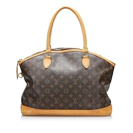 Louis Vuitton-Monogram Lockit Horizontal M40104-Brown