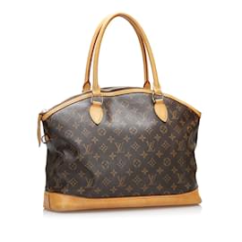 Louis Vuitton-Monogram Lockit Horizontal M40104-Brown