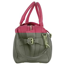 Burberry-Burberry Bee Handle Bag in Pink Leather-Pink