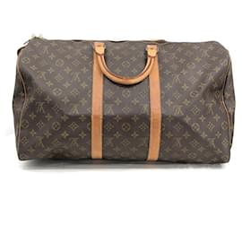 Louis Vuitton-Louis Vuitton Keepall 55-Brown