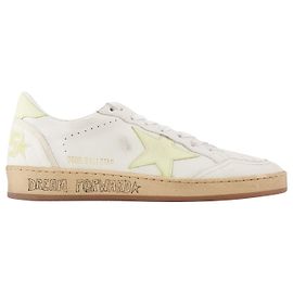 Golden Goose Deluxe Brand Baskets Ball Star - Golden Goose - Jaune clair/Blanc - Cuir Multicolore