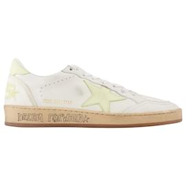 Golden Goose Deluxe Brand-Ball Star Sneakers - Golden Goose -  Light Yellow/White - Leather-Multiple colors